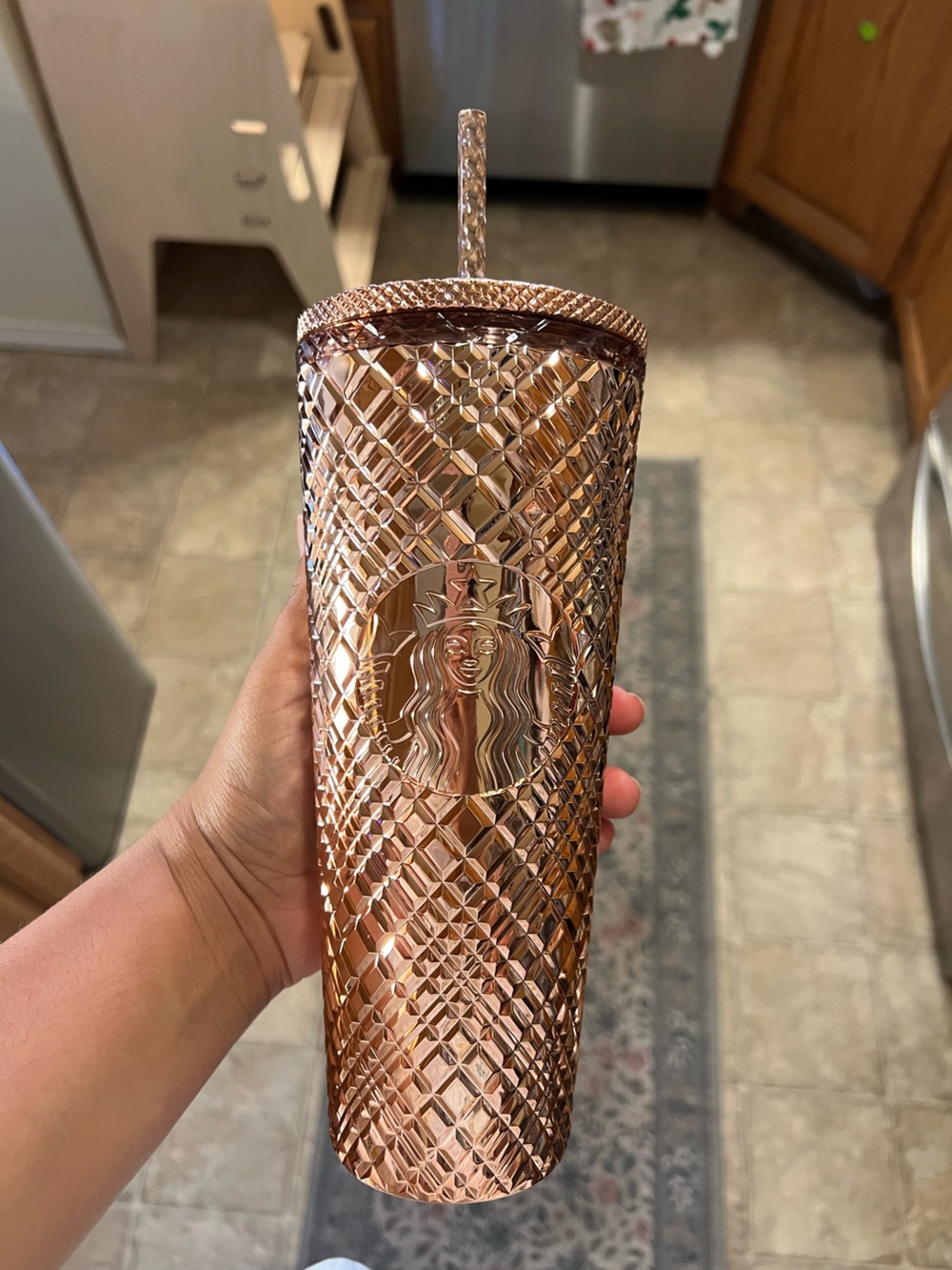 Starbucks Copper Metallic Tumbler